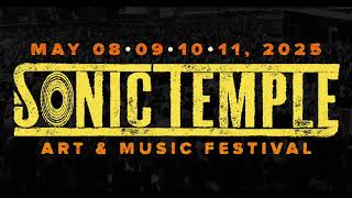 SONIC TEMPLE 2025 Festival Full Music Lineup Announced [upl. by Kcirttap]