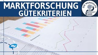 Gütekriterien der Marktforschung  Objektivität Reliabilität Validität einfach erklärt  Marketing [upl. by Asilrac]