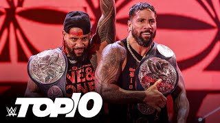 The Usos’ best wins of recordbreaking reign WWE Top 10 Nov 13 2022 [upl. by Nevsa369]