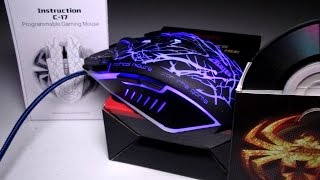 Zelotes C17 Programmable Gaming Mouse NEW Requested video [upl. by Ricard]