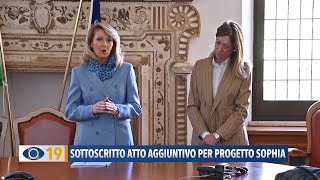 Pesaro sottoscritto atto aggiuntivo per progetto Sophia [upl. by Nylia536]