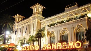 City of Sanremo Italy Walking Tour During the Italian Songs Festival [upl. by Asinla]