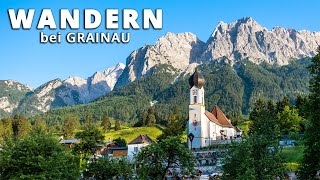 5 einfache Wanderungen bei Grainau und Garmisch Partenkirchen [upl. by Shewchuk]