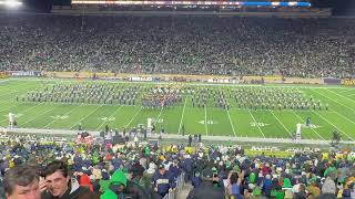 Band of the Fighting Irish  Notre Dame vs Florida State Halftime Show 1192024 [upl. by Nho]