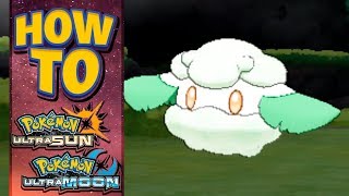 HOW TO GET Cottonee in Pokemon Ultra Sun and Moon [upl. by Eamaj]