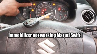 immobilizer not working Maruti swift shorts immobilizerMarutiSwift [upl. by Betsy]