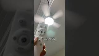 Have you tried using a fan with a light bulb attachedfan home fanlight lightfan socket decor [upl. by Boswell]