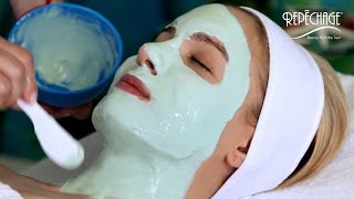 Repechage Seaweed Treatment Mask Time Lapse  Facial For All Skin Types [upl. by Lyrradal]