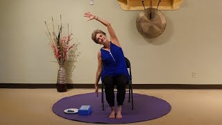 Vibrant Aging Yoga  Seated Yoga Series with Tatis CervantesAiken [upl. by Eelame]