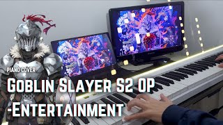 Entertainment Mili Goblin Slayer Season 2 OP Full Piano Cover [upl. by Yrrok967]