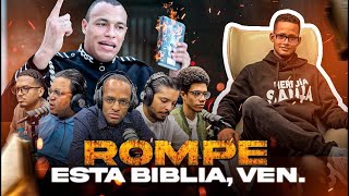 IZAEL LAURENCIO LE DICE DE TODO AL HOMBRE QUE ROMPIÓ LA BIBLIA [upl. by Seena615]