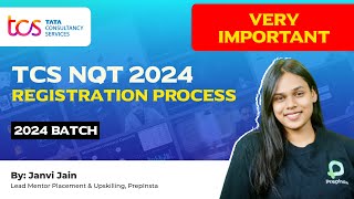 TCS NQT Registration Process 2024  Complete Step by Step TCS Registration [upl. by Saenihp377]