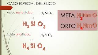 ÁCIDOS OXÁCIDOS casos especiales [upl. by Spanjian87]