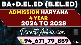 DElEd  BElEd Course Admission 2024  Eligibility Fee Duration  Analysis by Opender Sir [upl. by Dnanidref]