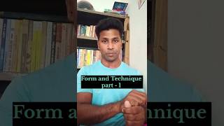 ✅ Part  1  Form  Technique  Fitness level bhi Form amp Technique ko Sahi ya Galat Bnate haigym [upl. by Sandell]