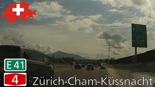 Switzerland CH A4 Zürich  Küssnacht [upl. by Tsui11]