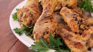 GuiltFree Oven Fried Chicken Recipe  I Heart Recipes [upl. by Aicarg]