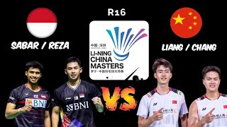 Sabar Reza vs Liang Wei Keng Wang Chang  Lining China Master 2024 [upl. by Eidod]