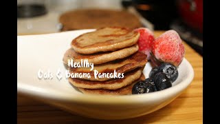 Healthy Oats amp banana PancakesFor 1ToddlersKids and adults [upl. by Ahusoj]