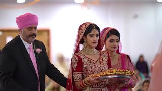 Angad amp Dalveen  27th October 2019  Sikh UK wedding [upl. by Rhianon912]