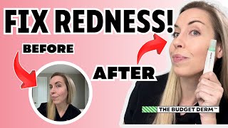 INSTANT RESULTS To Fix Redness Under 15  The Budget Derm Reviews [upl. by Caria493]