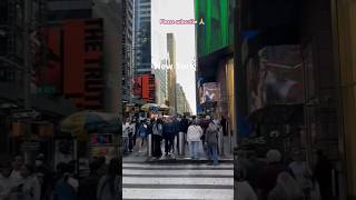 Walkng in manhattan trending ytshorts shorts viralshorts usa timesquare downtown newyork [upl. by Nhguahs828]