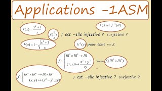 Applications  3 exercices  1asm [upl. by Dinah]