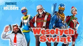 🎅 Fortnite Battle Royale  Wesołych Świąt  Daj łapkę 👍 [upl. by Ayoras235]