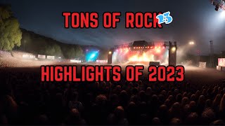 🔥🎸 Best of Tons of Rock 2023 🤘🎥 [upl. by Llibyc526]