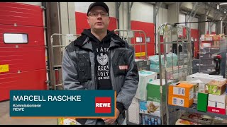 Die Wirtschaftsmacher  Marcell Raschke Kommissionierer bei REWE [upl. by Cristal]