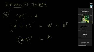 Matrices Day 01  Kuppi [upl. by Rosetta]