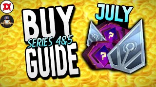 July TOKEN BUY GUIDE for all Series 4 amp 5 Cards in Marvel SNAP  wSnapJudgments [upl. by Eeneg]