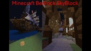 Minecraft Bedrock SkyBlock WITH VIEWERS [upl. by Anaugahs547]