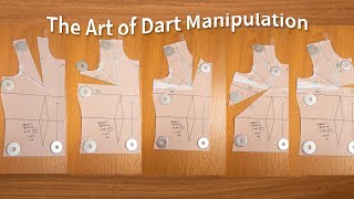 DART MANIPULATION  This is How To Move Darts On Bodice Pattern  Kim Dave [upl. by Adaha773]