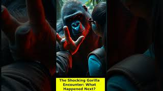 Gorilla Encounter Gone Wrong What I Learned shortsvideo GorillaEncounter Wildlife jungle [upl. by Idelle]