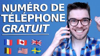 Obtenez un Numéro de Téléphone Virtuel Gratuit  🇫🇷 🇧🇪 🇺🇸 🇨🇦 🇸🇪 🇬🇧 🇦🇺 [upl. by Yclek]