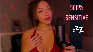 ASMR At 500 SENSITIVITY ♥️💤Deep Ear Whispers amp Tingles [upl. by Lamok]