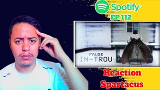 Reaction PAUSE FLOW Spartacus 🔥Clash toto x DZ 🔥 [upl. by Merlina]