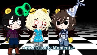 CC x Cassidy moments FNAF Main AU  Golden Trio [upl. by Gina]