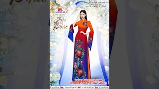 Vải Áo Dài Sang Trọng Dự Tiệc  vaiaodaimymycom  0907155675 vaiaodai vảiáodài [upl. by Askwith]