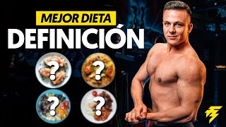 La MEJOR DIETA para DEFINICIÓN MUSCULAR según la ciencia [upl. by Omar]