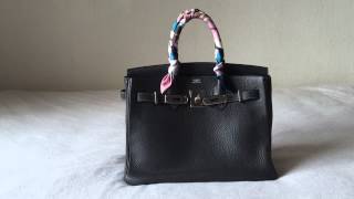 Hermes Birkin 30 Review [upl. by Anaujal760]