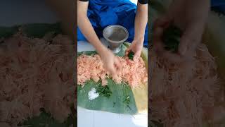 Pomelo salad  Jambra Tripura style tripurafood salad shortsvideo shorts viralvideo [upl. by Fabiolas]