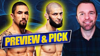 👊 Khamzat Chimaev vs Robert Whittaker UFC 308 Prediction 👀 Early Look [upl. by Joao235]