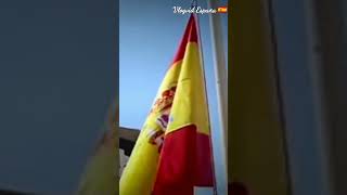 Izado de Bandera al Son de las Gaitas Españolas [upl. by Brandt]