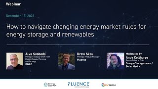 How to navigate changing energy market rules for energy storage and renewables [upl. by Livvyy]