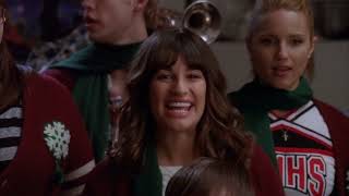 Glee  Full Performance of quotWe Need a Little Christmasquot  S2E10 [upl. by Akenihs]