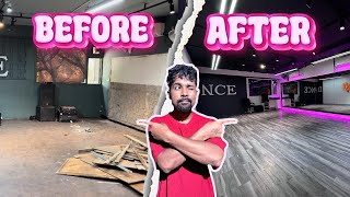 Dance studio renovation 20 l 1000000💰mein bana naya studio lAryanSuryavanshivlogs l [upl. by Nomyad339]