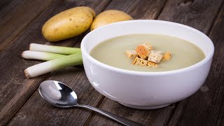 Recette  Soupe poireaux pomme de terre bébé Thermomix [upl. by Snook]