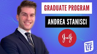 Graduate Program JampJ  Andrea Stanisci Ingegnere Biomedico [upl. by Annailuj]